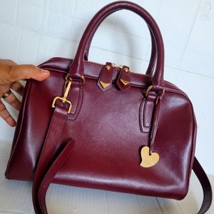 Cuore and pelle hand bag 👜